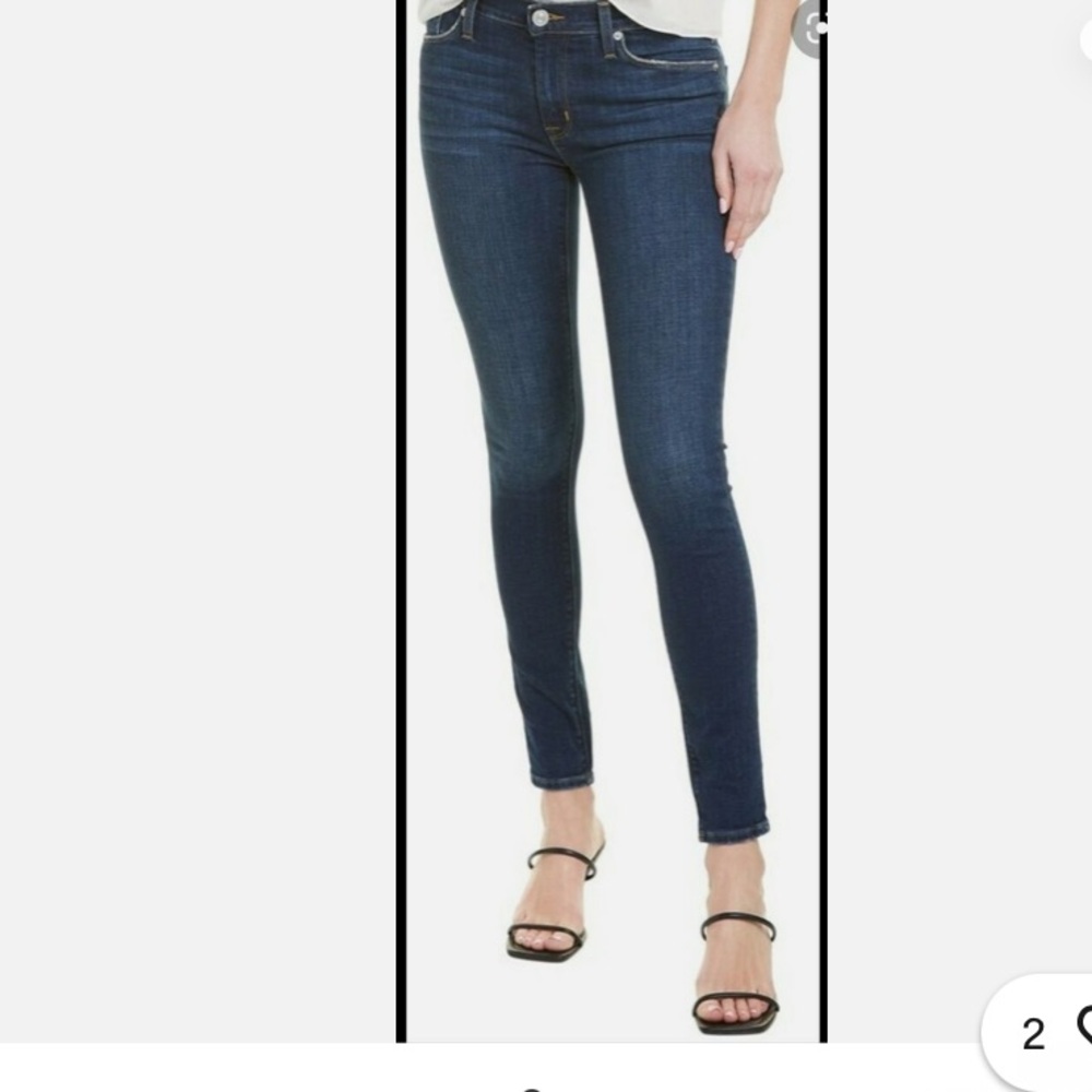Hudson Jeans Women's Dark Blue Skinny Jeans